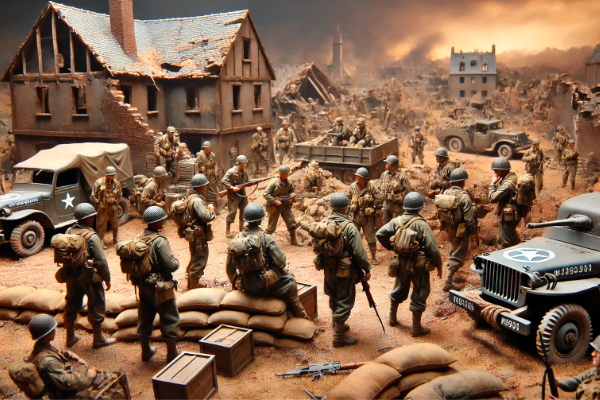 1/35 scale wwiii us army figures